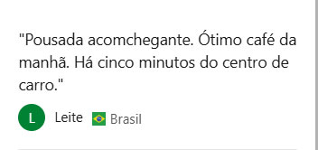 Avaliações